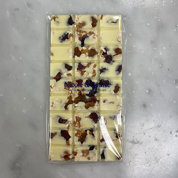 Tableta Blanca Frutos Secos