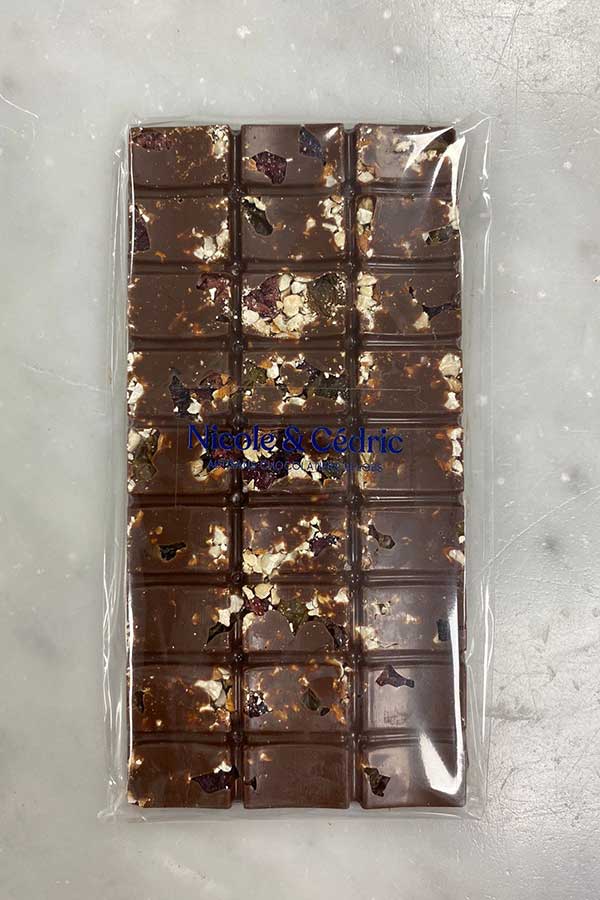 Tableta Leche Frutos Secos