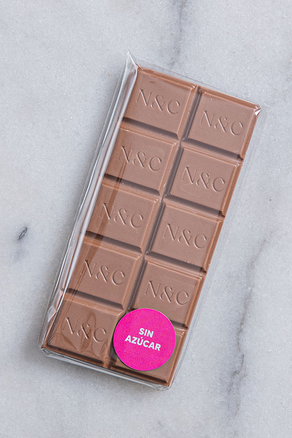 Tableta Leche Sin Azúcar